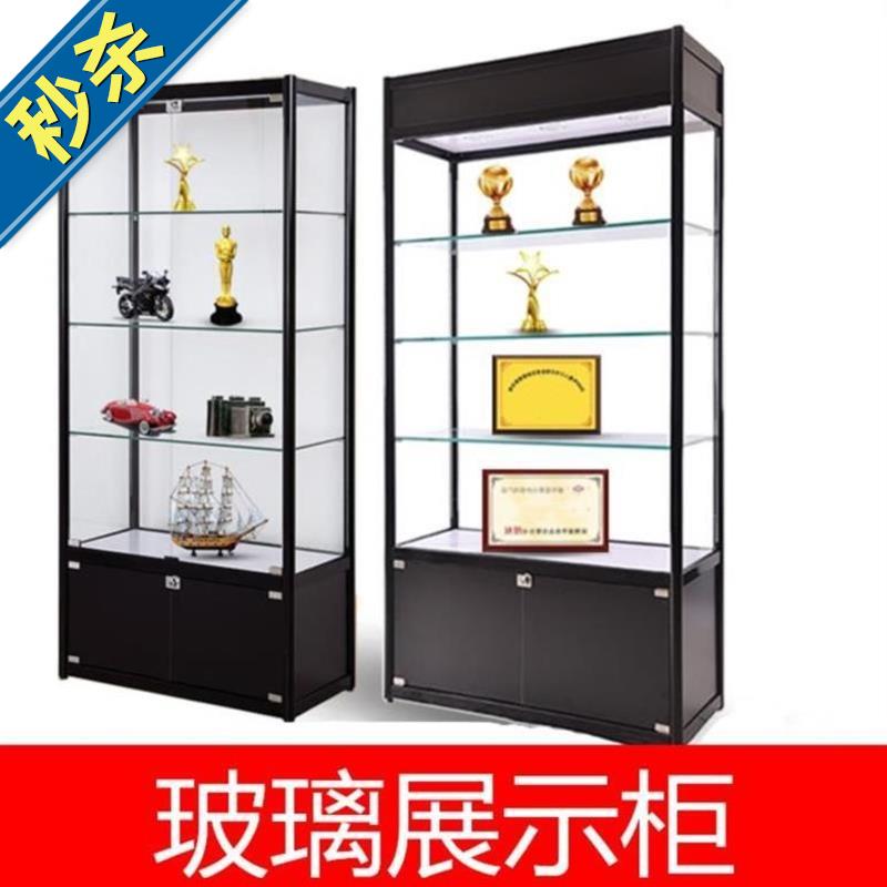 防尘9首饰模型展示柜展架家用店铺组合玻璃柜样品办公室饰品店手