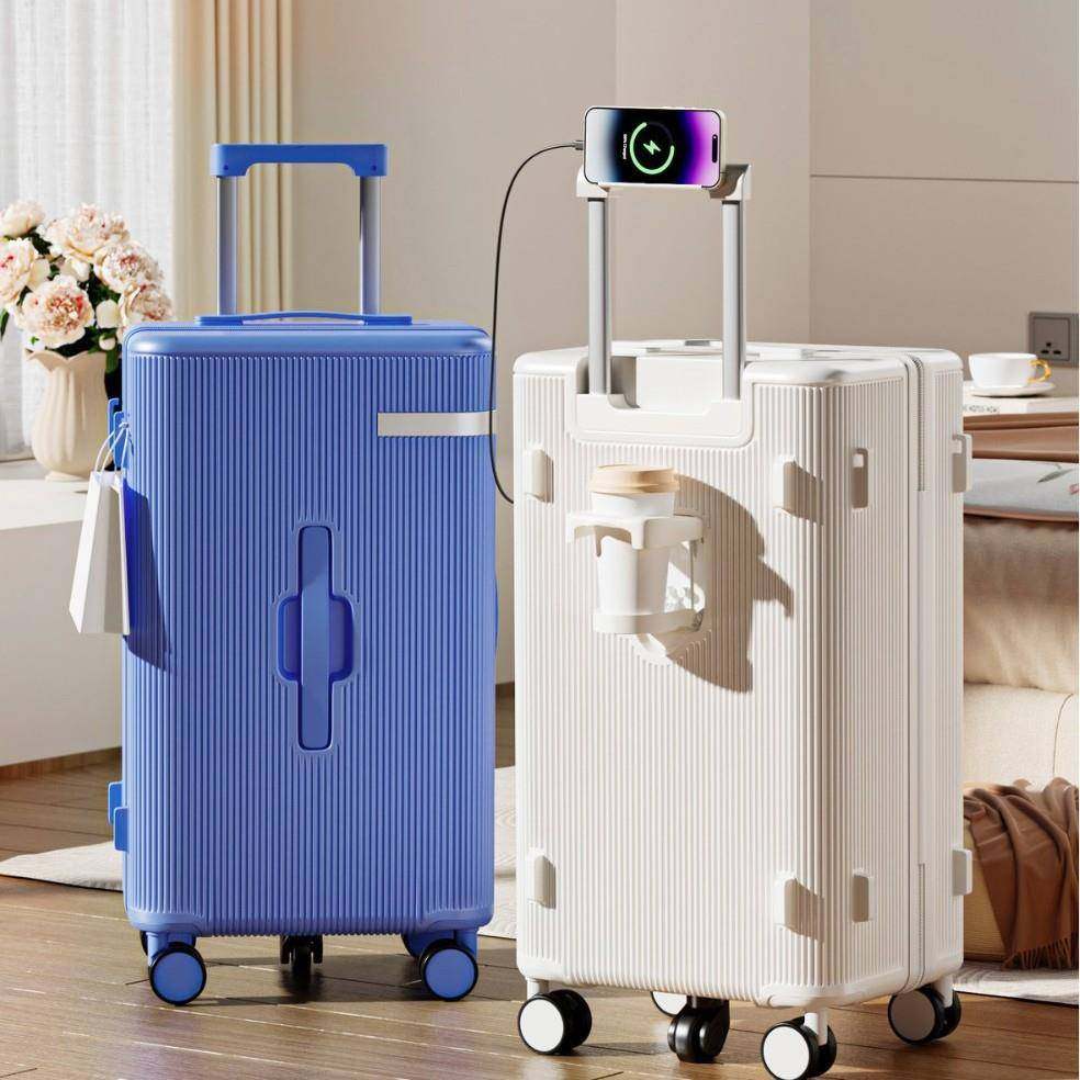 2025新款24寸行李箱PC高颜值时尚拉杆箱30寸结实静音万向轮旅行箱