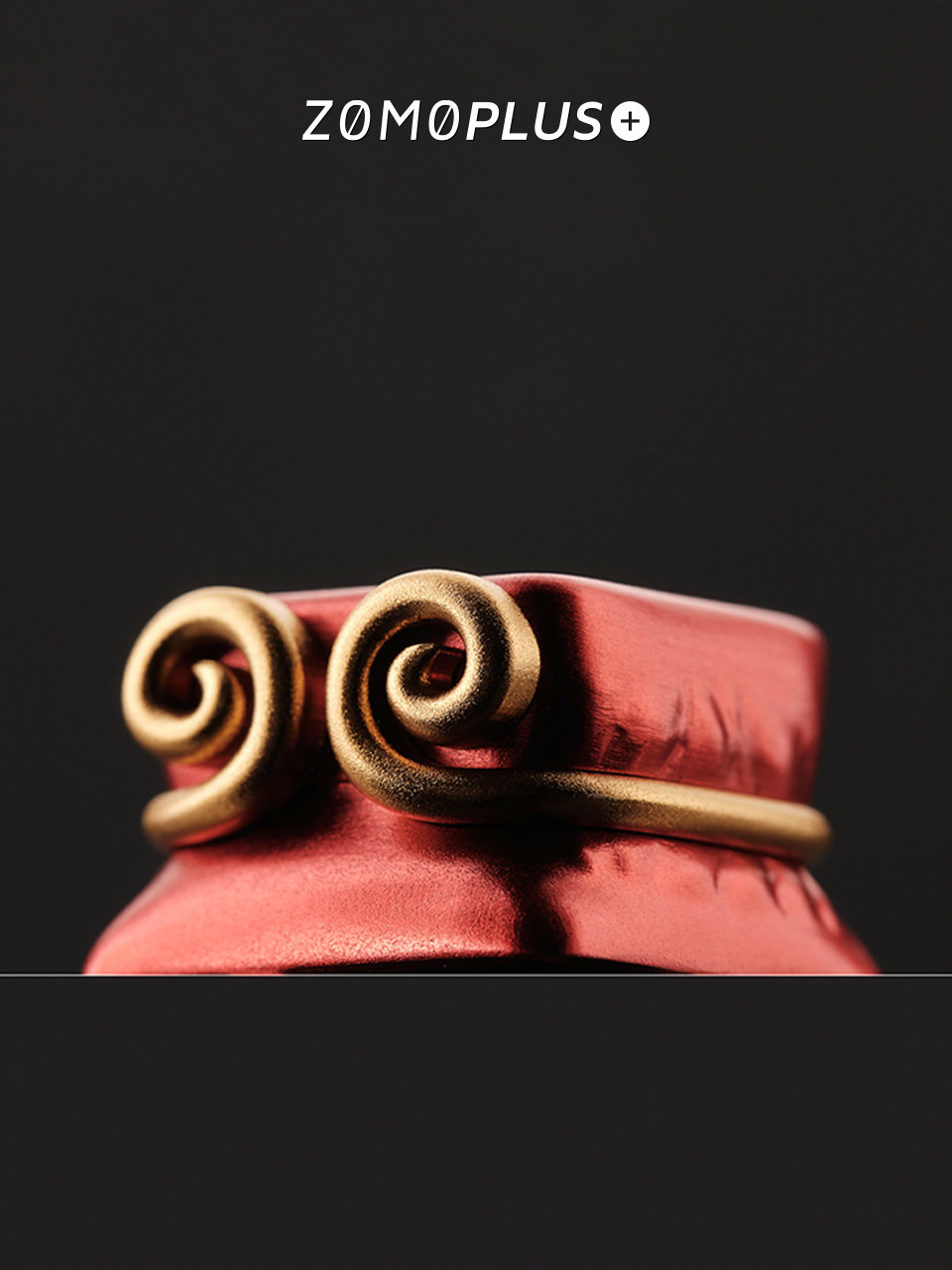 ZOMO 공식 오리지널 디자인 GREAT SAGE GOLDEN HOOP 기계식 키보드 키캡 금속 맞춤형 키캡