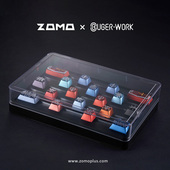 ZOMO原创个性 金属键帽盒航海王收纳展示盒高达海贼王IP周边联名