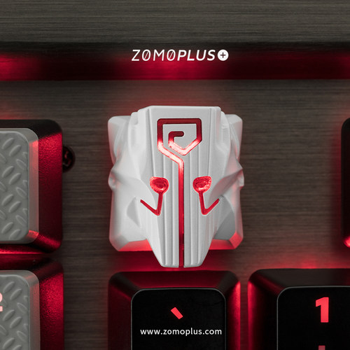 ZOMO原创设计 dota2蝴蝶分身斧机械透光樱桃轴定制个性金属键盘帽