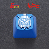 ZOMO高达主题78红盾原创金属键帽适用客制化机械磁轴游戏电竞键盘