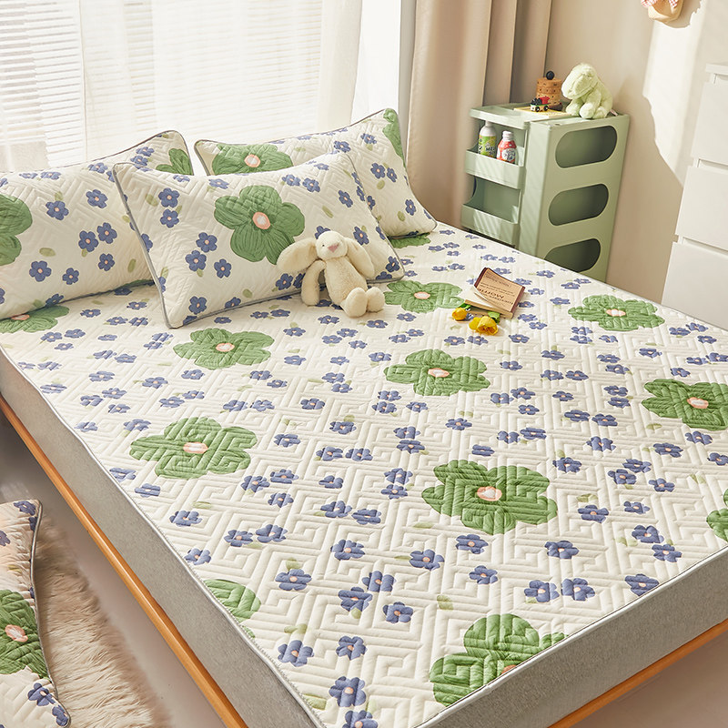 罗兰家纺全棉床垫保护垫床褥软垫子双人家用可机洗薄垫褥防滑垫被,床上用品,床垫/床褥/床护垫/榻榻米床垫,淘宝优惠券,粉丝福利购,淘宝优惠卷