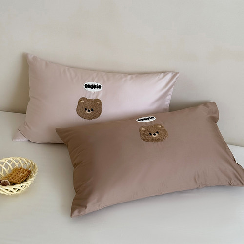 100长绒棉纯棉卡通枕套