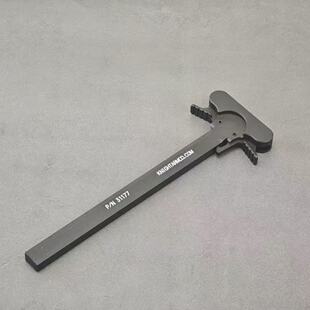 KAC拉机柄 ATM专用 铝合金+钢 CNC工艺 硬质氧化激光刻字玩具配件