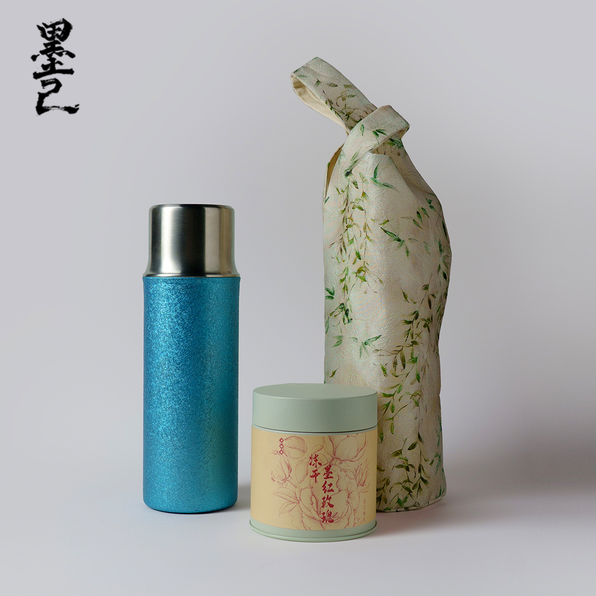 墨己2025创意纯钛新中式磁吸杯家用焖茶壶保温杯男女便携车载水杯