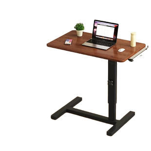 可折叠升降床边桌卧室小型家用电脑桌飘窗书桌办公桌子长方形工作台床头学习桌写字桌带轮女生简易出租屋桌子