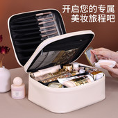 化妆包女士便携旅行出差大容量双层收纳手提高级感化妆刷