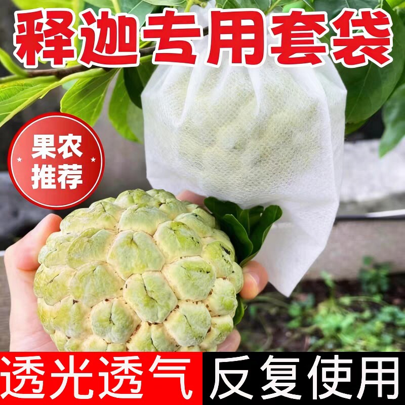 释迦果专用套袋防虫防鸟无纺布袋佛头果番茄橘子芒果布袋防护袋子