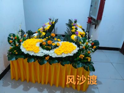灵堂布置围棺花架装饰白事水晶棺围观花瞻仰花花艺可定制折叠款
