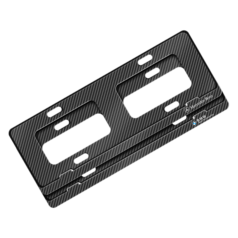 五菱宏光MINI EV车牌架框mini ev车牌架改装新交规牌照框装饰配件