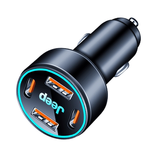 jeep自由侠吉普指南者牧马人自由光车载手机充电器快充点烟器车充