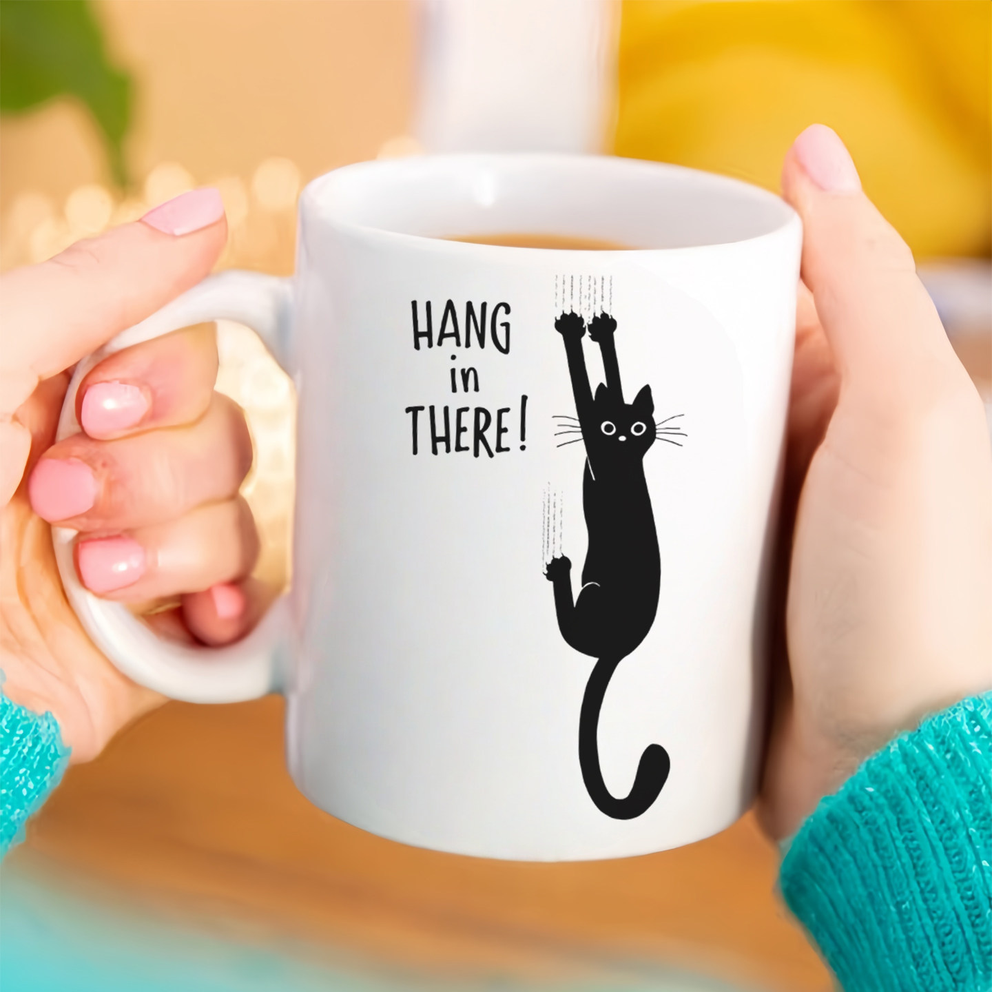 可爱猫猫陶瓷马克杯办公室茶杯