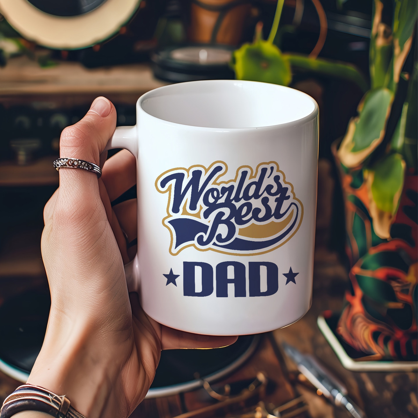 BestDad创意陶瓷马克杯礼物
