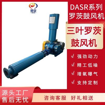 三叶罗茨鼓风机DASR100主机水产养殖污水处理脱硫脱硝自清洗三相