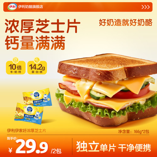 伊利芝士片家用烘焙DIY任选