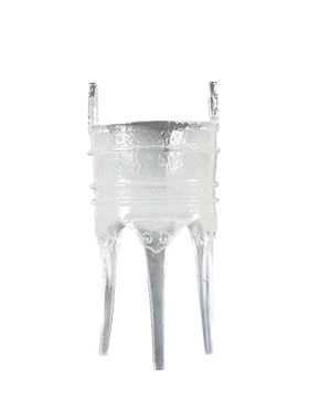 新中式风透明树脂三足鼎装饰品