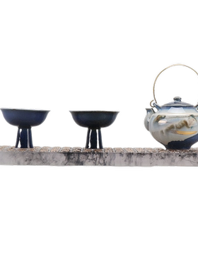 陶瓷新中式茶室茶具摆件