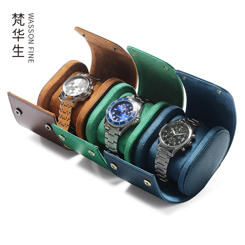 梵华生新款手表收纳盒便携旅行多位腕表收纳包机械表包装礼盒表包