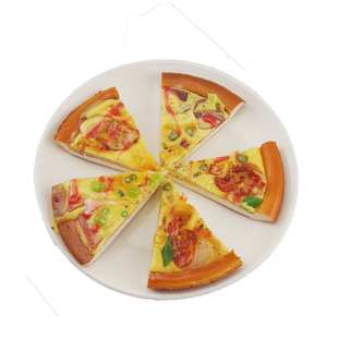 仿真披萨饼食物模型 假Pizza西餐道具食品摆件摆设装饰幼儿玩具