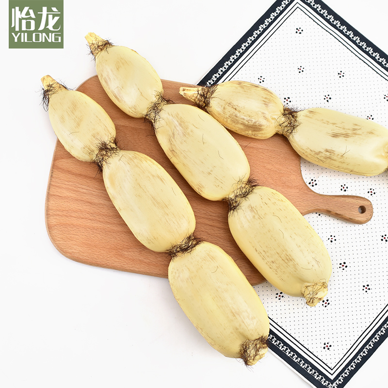 仿真莲藕塑料水果蔬菜装饰玩具