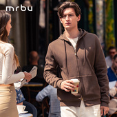 连帽秋冬拉链开衫 MrBu布先生长袖 贴身卫衣男款 外套上衣KT01980