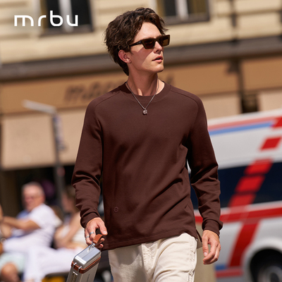 MrBu布先生圆领长袖热胆秋冬新款