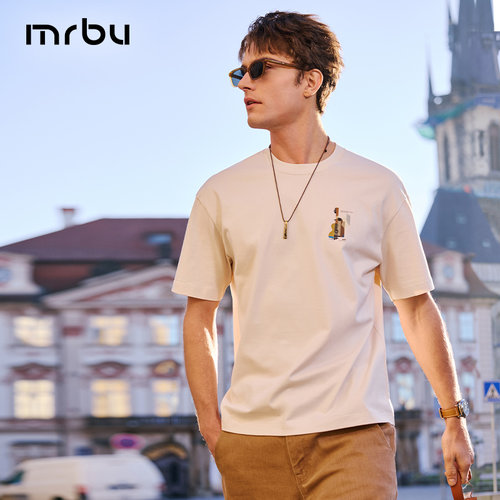 MrBu布先生夏季短袖t恤休闲时尚