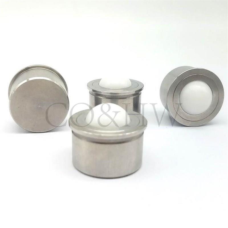 QDC21/QDC22万向滚球牛眼轮压入式钢珠滚轮ZC404-1 ZC404-2