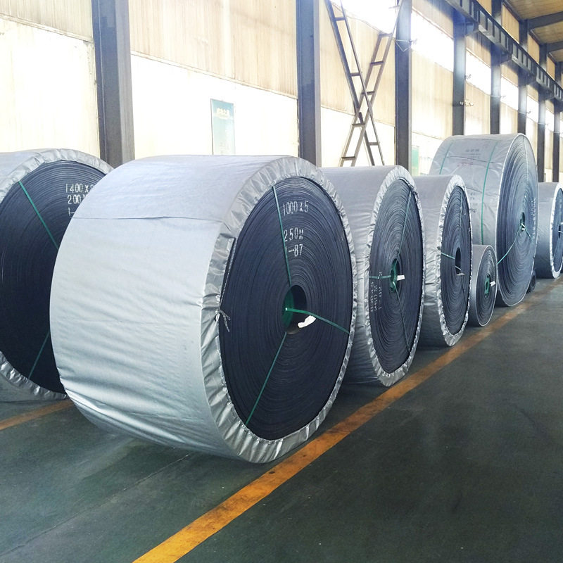 输送带 矿山爬坡挡边环形强力耐磨传送带 定制工业橡胶尼龙输送带