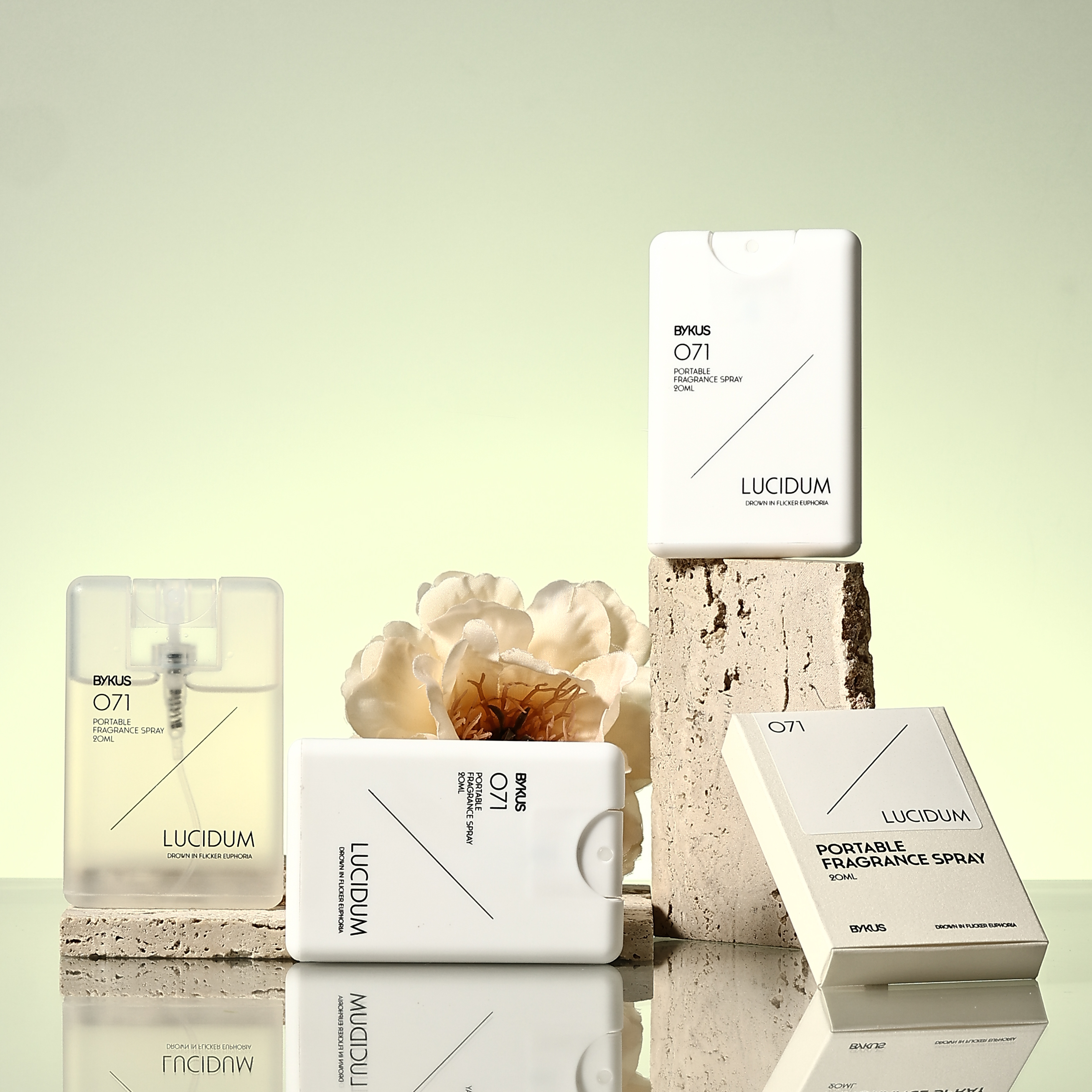 BYKUS 071朗姆蜂蜜灵芝便携织物空间香氛喷雾