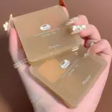 Четырехколоконные каштановые тени для век в in in ultra -fire портативная водонепроницаем