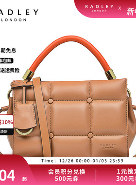 Radley英国奢品羊皮手提包格纹小众设计约会通勤大容量HYDE ROAD