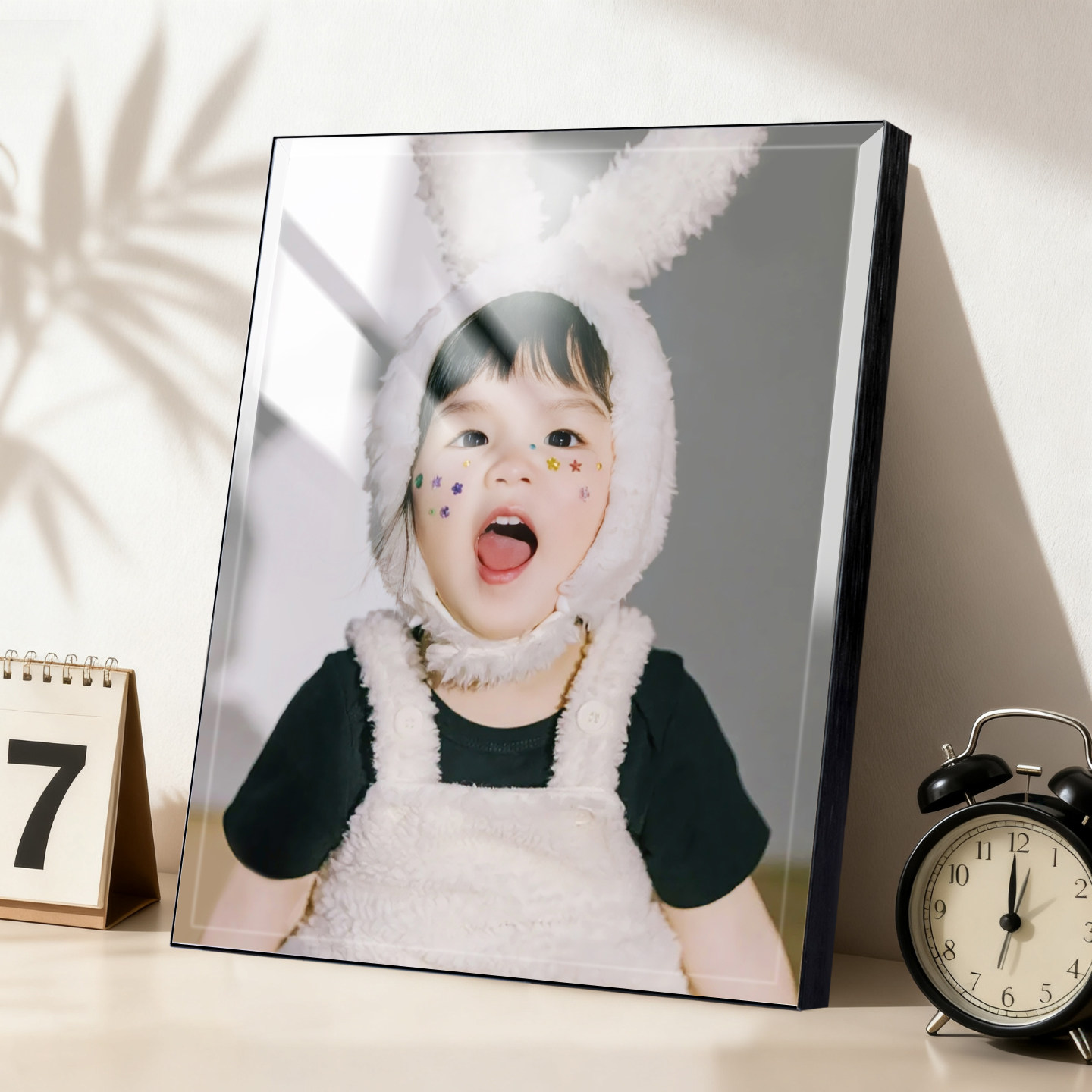 新疆包邮儿童相框摆台定制宝宝相片加打印相簿洗照片做成水晶高级
