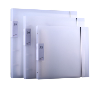 正方形活页文件夹可拆卸油画棒收纳册儿童作品集海报国画水彩画收藏册绘画保存册夹画册插页资料册奖状册定制