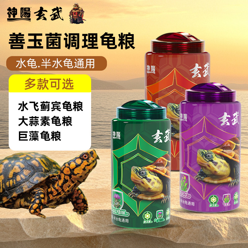 神阳玄武善玉菌龟粮调理肠胃增体