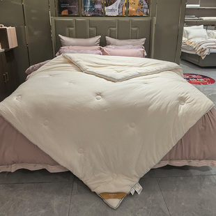 【好物推荐】悦达家纺《简约》全棉大豆冬被加厚柔软亲肤透气舒适
