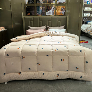 【冬季好物】悦达家纺《安如》暖冬纤维被加厚保暖冬被舒适柔软