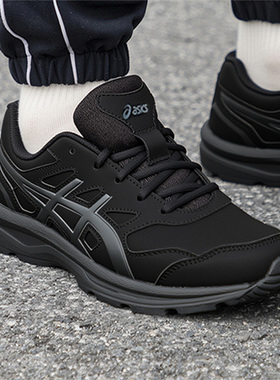 ASICS亚瑟士黑武士跑步鞋男鞋秋冬新款GEL-MISSION 3运动鞋慢跑鞋