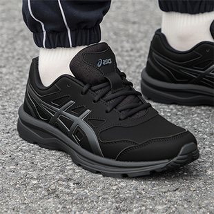 GEL 秋冬新款 MISSION 3运动鞋 ASICS亚瑟士黑武士跑步鞋 慢跑鞋 男鞋