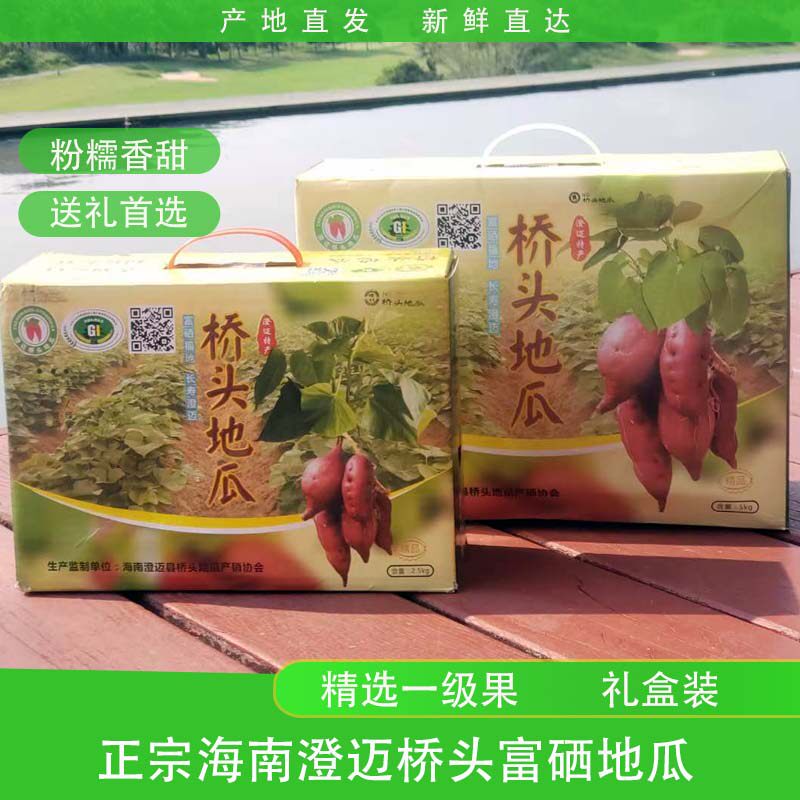 海南澄迈桥头地瓜黄心粉糯香甜图片