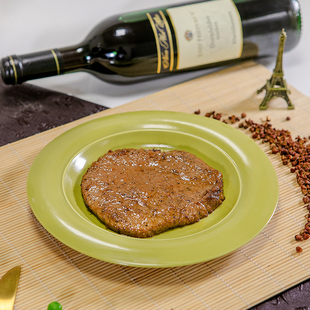 巧婆家黑椒牛排1kg冷冻腌制半成品快手菜原切不拼接工厂直销