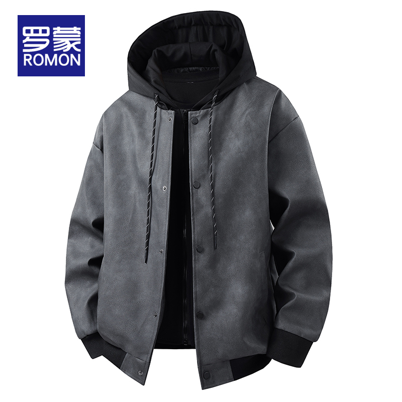 罗蒙连帽冬季标准夹克