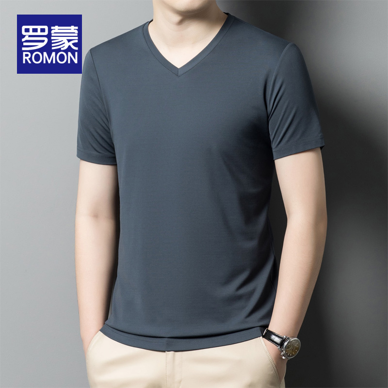 罗蒙短袖基础大众中青年T恤