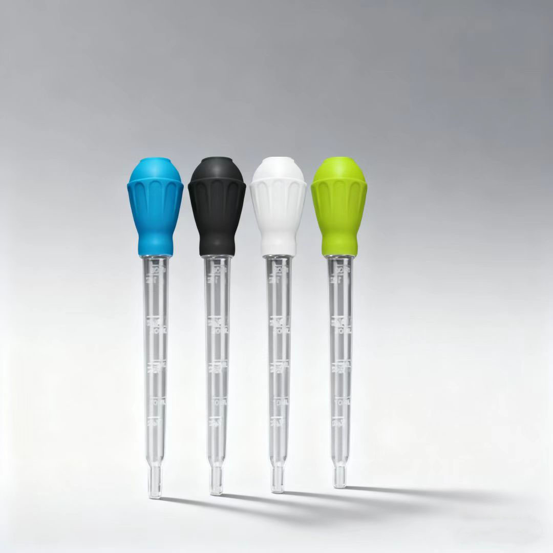 迷你小型手动捏抽吸管吸鱼屎清洁