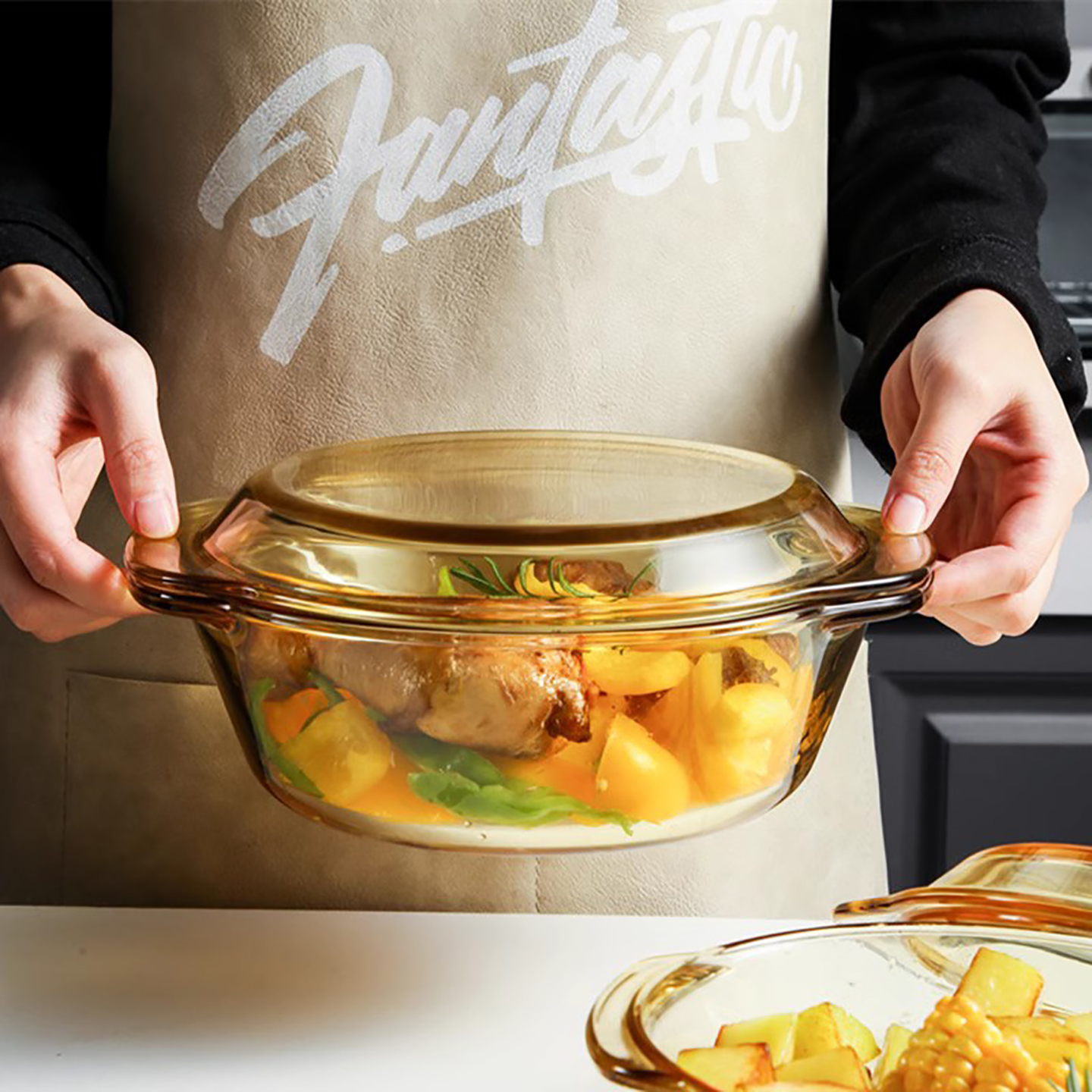 玻璃碗微波炉加热专用器皿