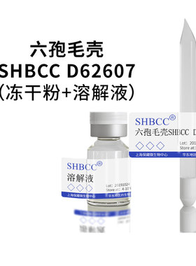 六孢毛壳SHBCC D62607模式菌株麦芽汁琼脂冷藏4-10℃斜面培养物