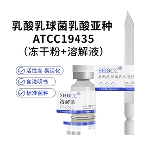 冻干粉 乳酸乳球菌乳酸亚种 ATCC19435 包邮