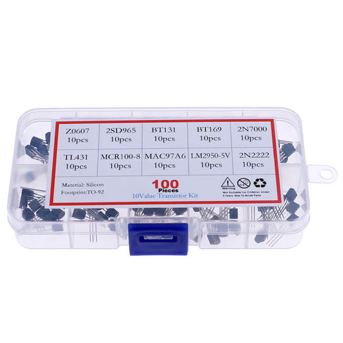 10种常用三极管组合混装盒装