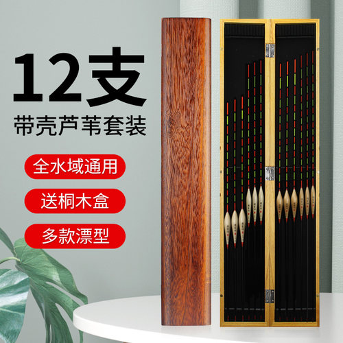 12支芦苇鱼漂全套一整套鲫鱼漂